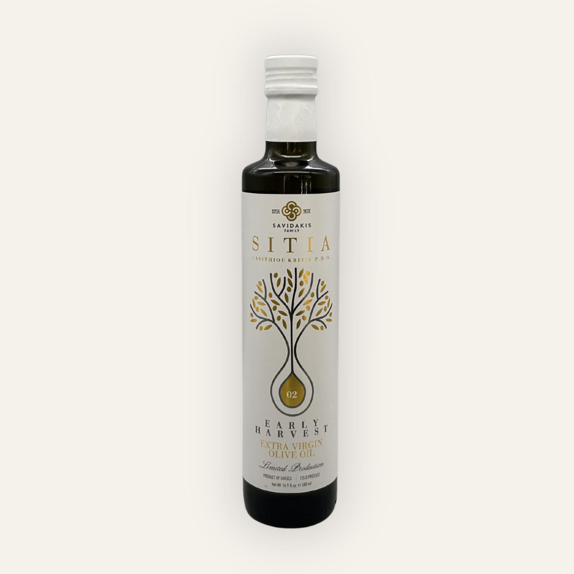 Extra Natives Bio-Olivenöl aus Kreta - Erste Ernte | SITIA | 500 ml